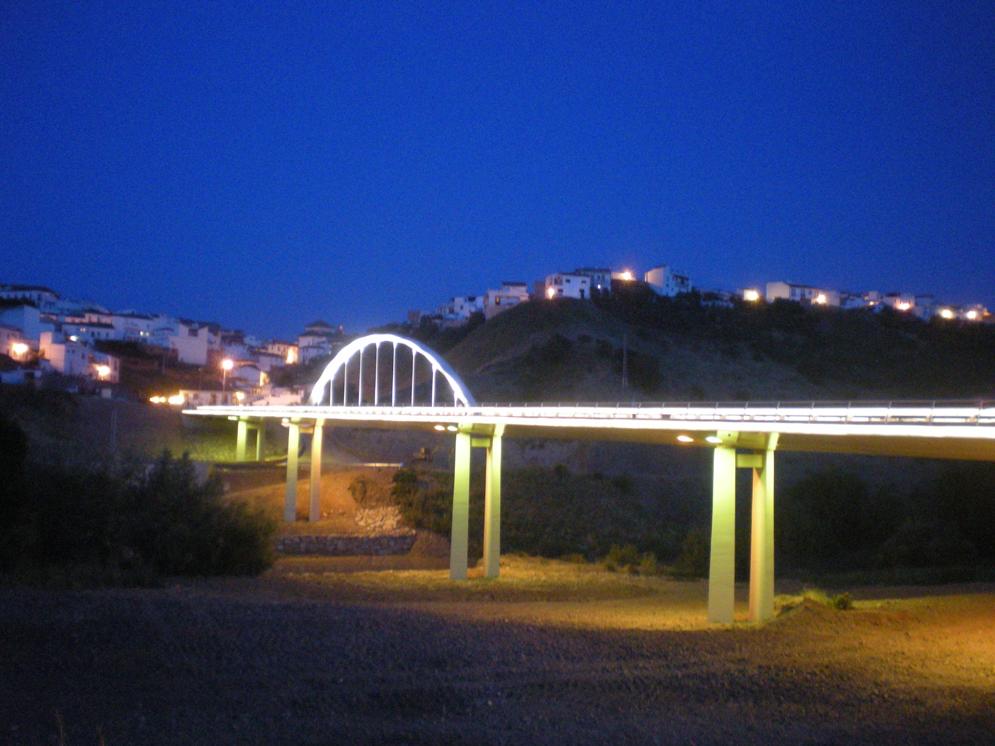 Iluminación del Puente de Montoro.