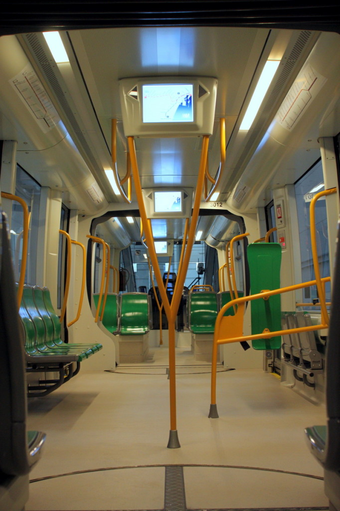 Viajar en Metro durante las pruebas en blanco