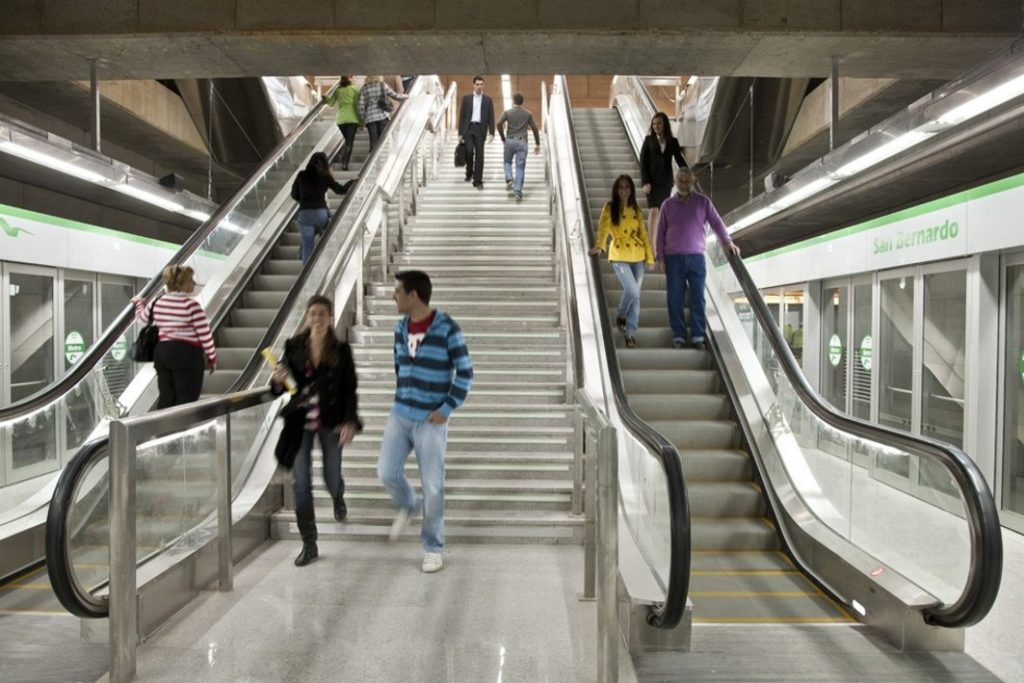Metro de Sevilla.